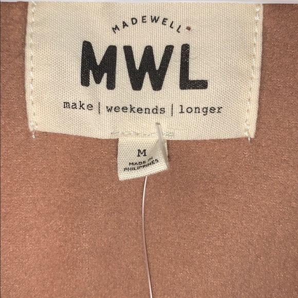 NWT Madewell Long Sleeve Button Up Top - Women’s size Medium - Picture 2 of 6